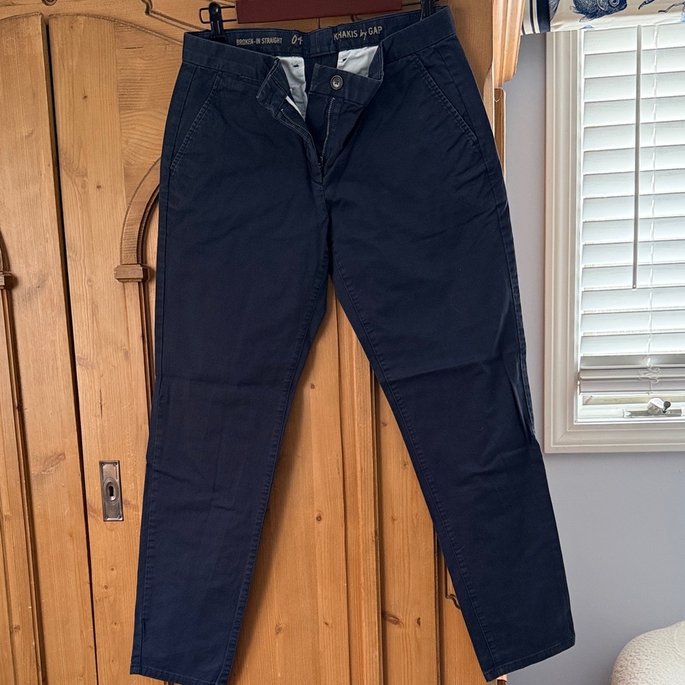 GAP Women's Navy Trousers